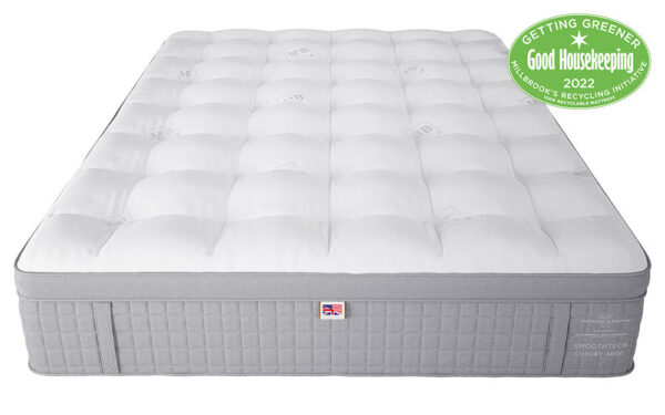 Millbrook Smooth Tech Luxury 4000 Pocket Mattress, Single