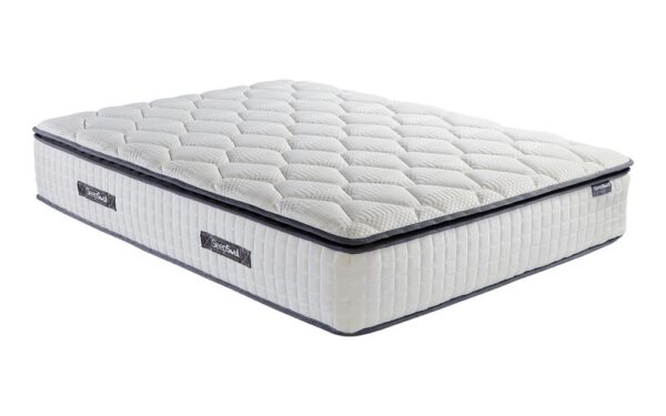 SleepSoul Bliss 800 Pocket Memory Pillow Top Mattress, Double