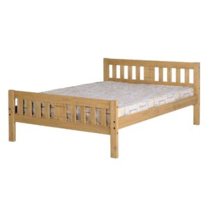 Revolution Wooden Double Bed In Oak