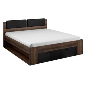 Glens Wooden Divan Super King Size Bed In Monastery Oak