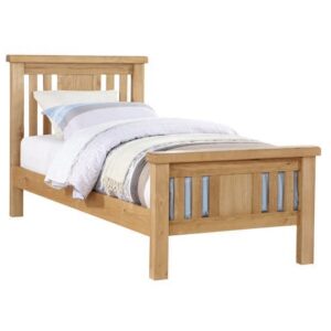 Heaton Wooden Single Bed In Oak