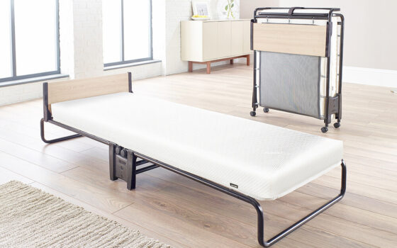 Jay-Be Revolution Folding Bed with Memory e-Fibre Mattress, Single