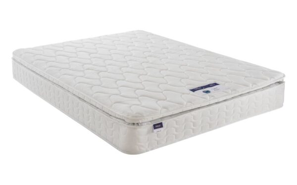 Silentnight Miracoil Pillow Top Mattress, King Size