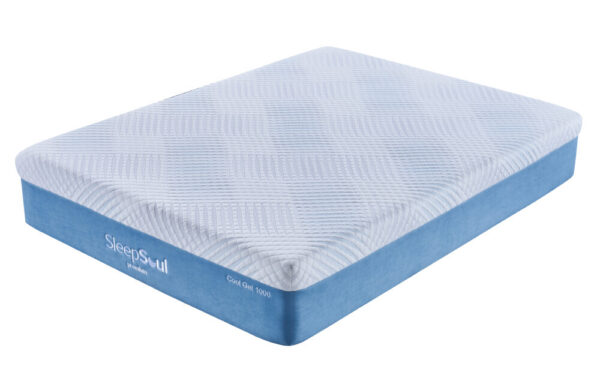 SleepSoul Premium Cool Gel 1000 Pocket Mattress, Superking