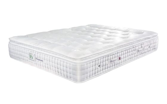 Sleepeezee Wool Luxe 3700 Pocket Pillow Top Mattress, Superking Zip and Link