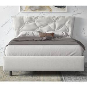 Berkeley Fabric Small Double Bed In Ice