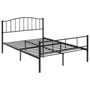 Navarre Metal Double Bed In Black