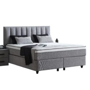 Rawlins Fabric Ottoman Super King Size Bed In Dove